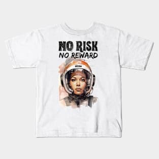 No Risk, No Reward - MCRN - Sci-Fi Kids T-Shirt